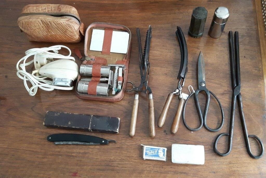 Vintage Kappers- en Scheerspullen, Verzenden, Gebruikt, Overige typen
