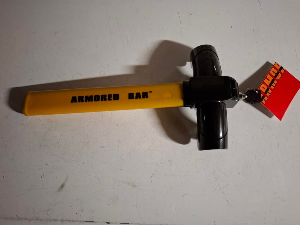 Armored Bar stuurslot / diefstalbeveiliging auto, Auto diversen, Ophalen of Verzenden, Zo goed als nieuw
