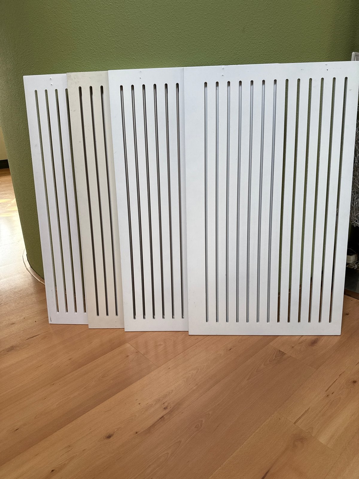 4x Radiatorpaneel Cando 60x100 - ongeschilderd, Ophalen, 30 tot 80 cm, Gebruikt, Overige typen
