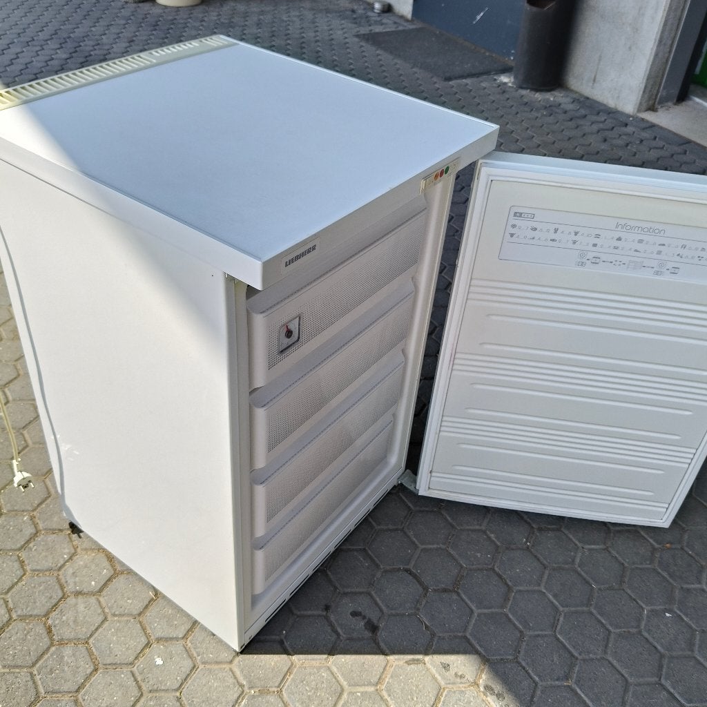 Liebherr diepvries tafelmodel met 4 lades 85x55.5x60.5cm, Gebruikt, Ophalen, Vrieskast, 85 tot 120 cm