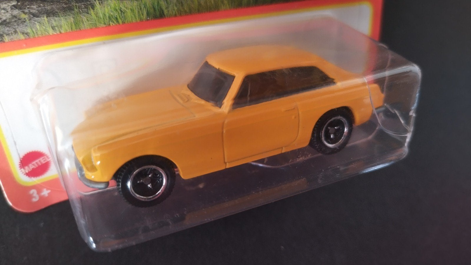 MG B Coupe 1:64 Matchbox Long Card Pol, Auto, Verzenden, ., Nieuw
