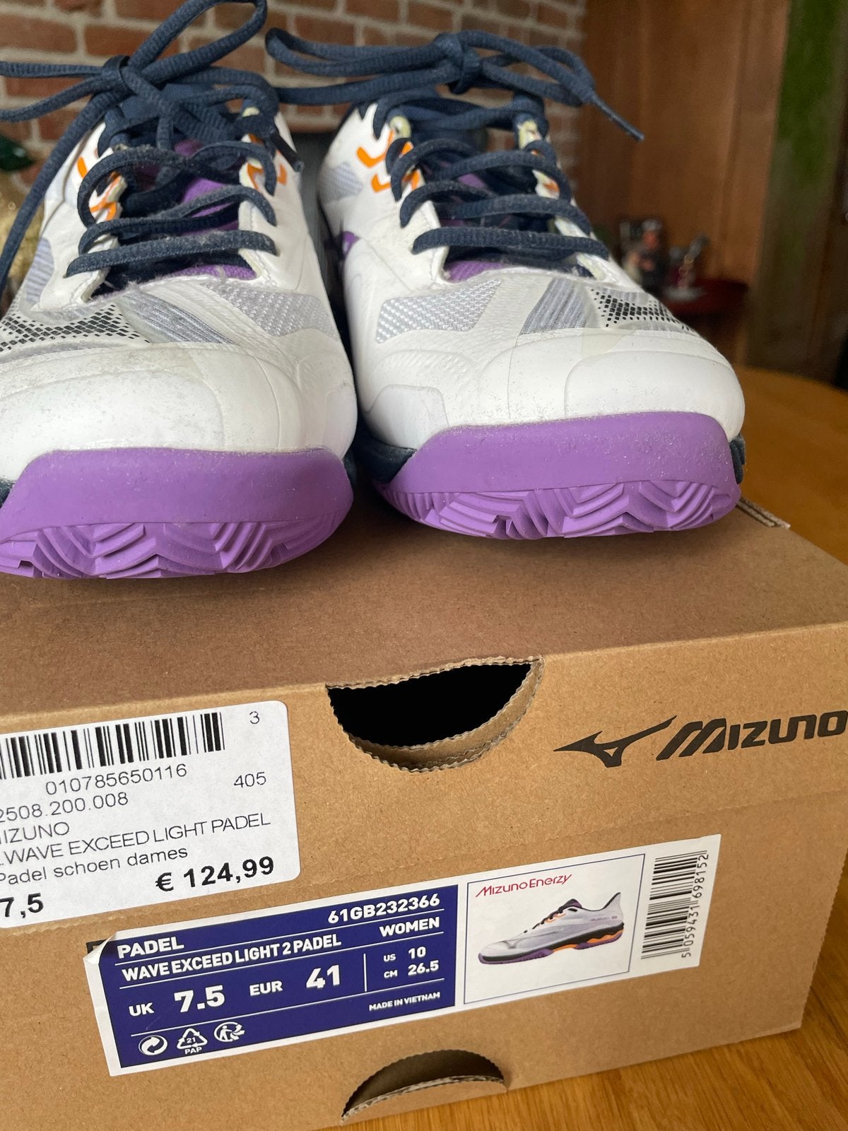 Tennis-padel sportschoenen 41 nieuw, Sport en Fitness, Ophalen of Verzenden, Nieuw, Schoenen, Overige merken