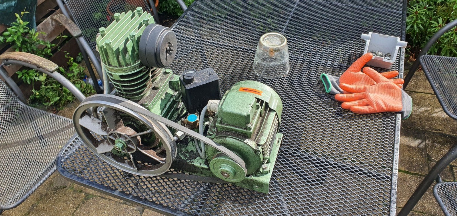 Leroy Somer Elektromotor 1,1 kW 2800 toeren 380V/220V, Doe-het-zelf en Verbouw, Ophalen, Gebruikt, Elektromotor