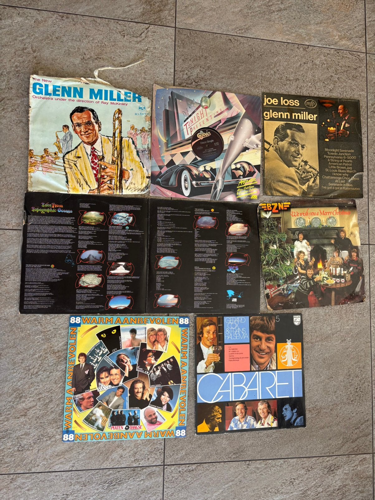 Een verzameling van 8 vinyl oude LP's met een mix van genres, Ophalen of Verzenden, Zo goed als nieuw