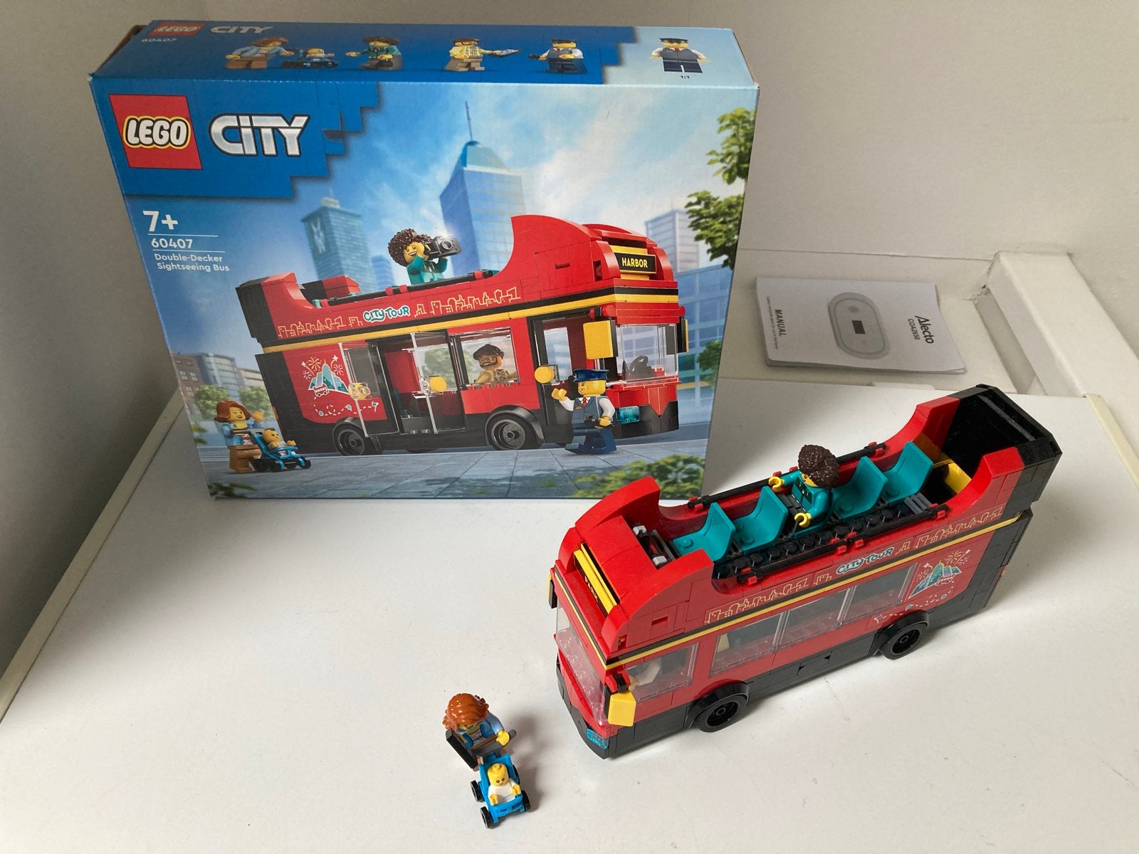 LEGO City 60407 Dubbeldekker Sightseeing Bus, Ophalen, Zo goed als nieuw