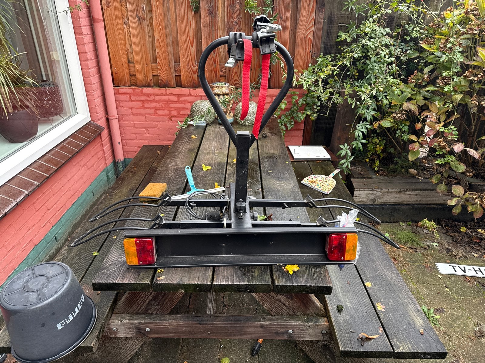 Fietsendrager voor trekhaak - Zo goed als nieuw, Ophalen of Verzenden, Zo goed als nieuw, Trekhaakdrager