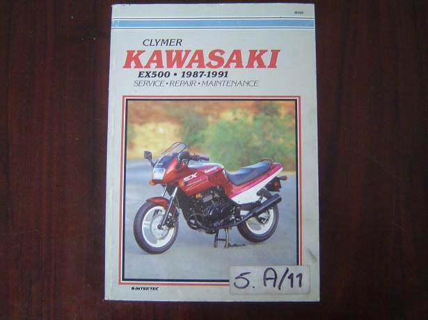 Kawasaki EX500 1987 - 1991 werkplaatsboek manual, Ophalen of Verzenden, Kawasaki