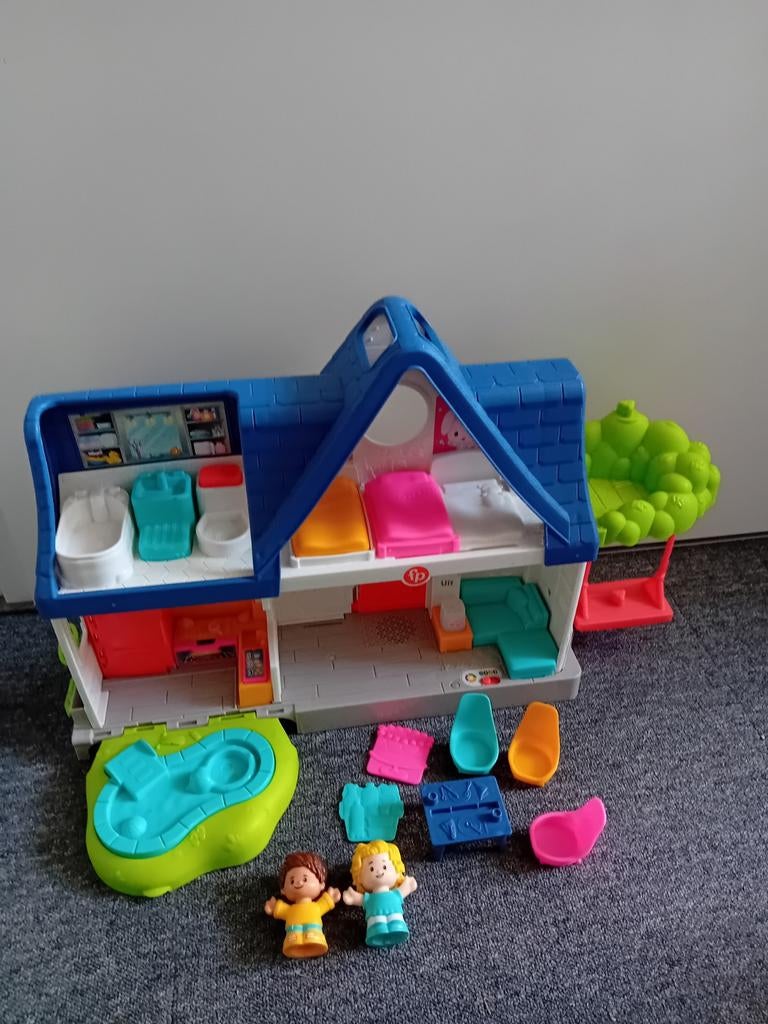 Fisher Price Little People woonhuis met licht en geluid, Kinderen en Baby's, Speelgoed | Fisher-Price, ., Ophalen of Verzenden