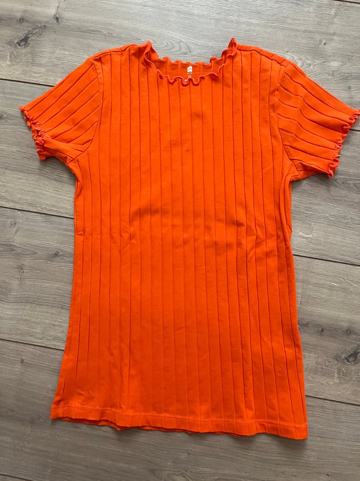 Oranje shirt meisje 146 152 WK Hema in nieuwstaat!, Ophalen of Verzenden, Zo goed als nieuw, Meisje, Shirt of Longsleeve