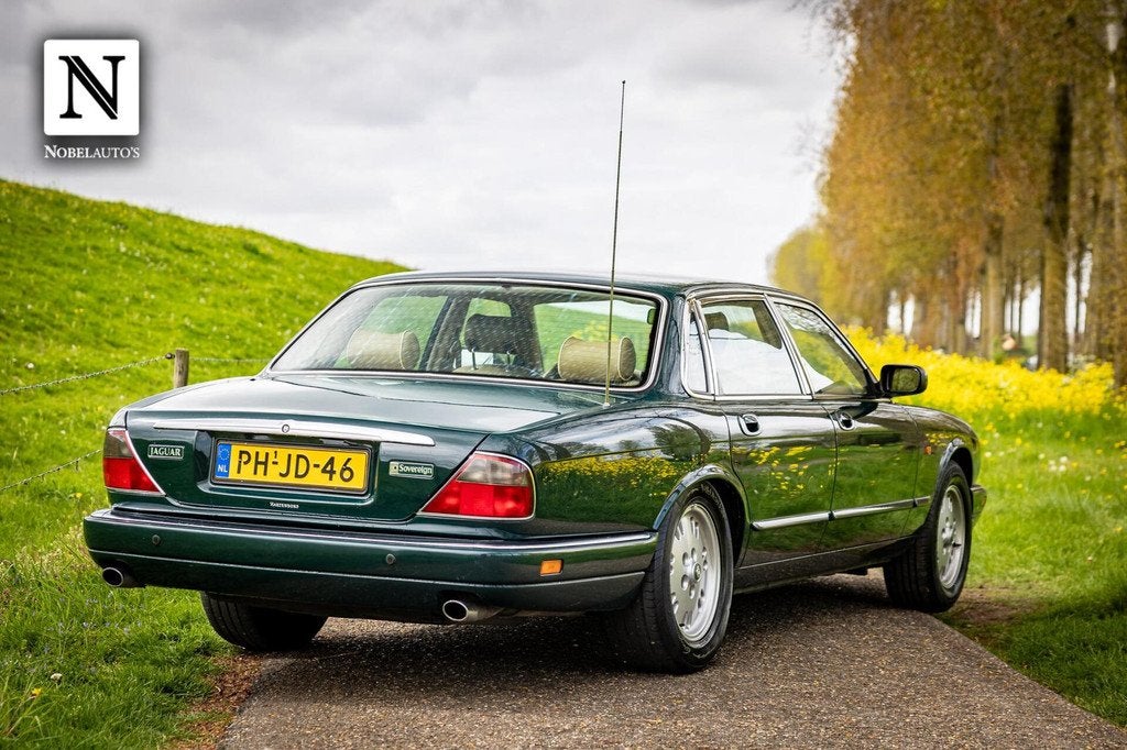 Jaguar Sovereign 4.0 |Origineel NL auto |Vol Opties |Leder, Auto's, Jaguar, Achterwielaandrijving, Gebruikt, Met garantie (alle)