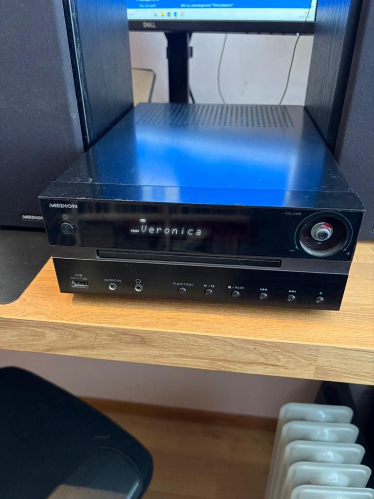 Medion MD 84597 micro audio systeem, Gebruikt, Tuner of Radio, Microset, Ophalen