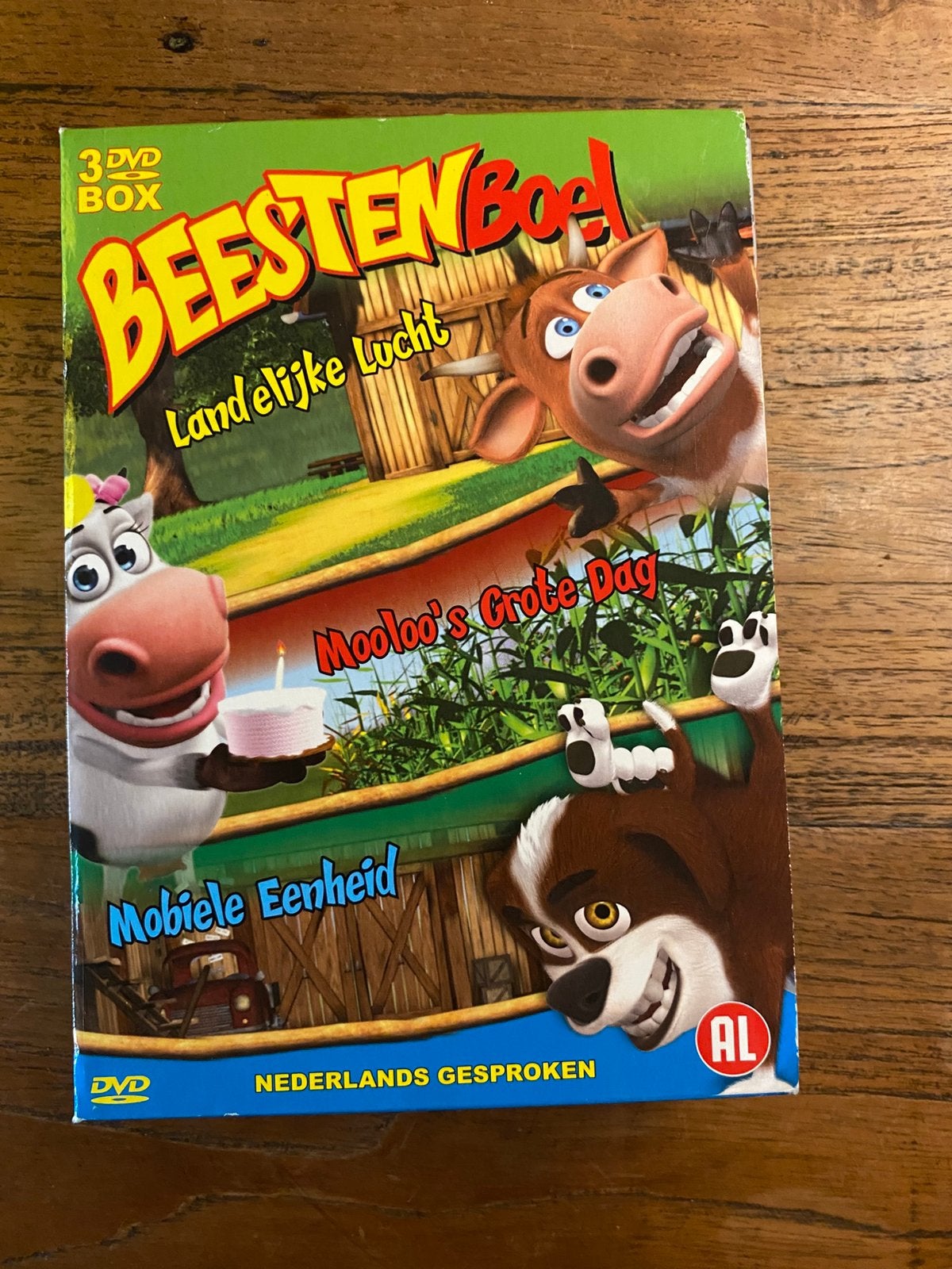 BeestenBoel 3-DVD box – Nederlands gesproken, Verzamelbox, Alle leeftijden, Zo goed als nieuw, Dieren