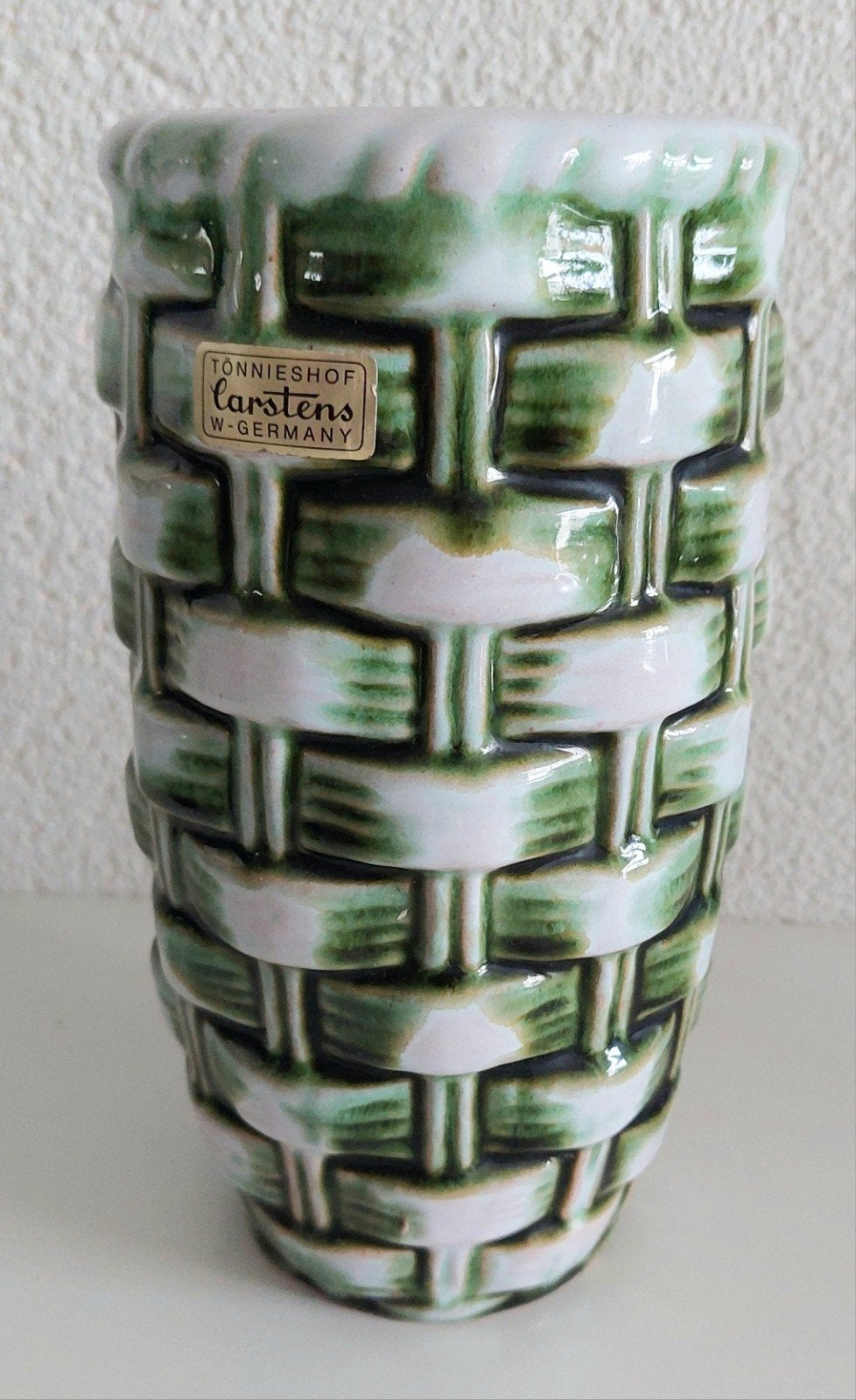 Vintage Tönnieshof Carstens W-Germany Keramiek Vaas, Ophalen of Verzenden