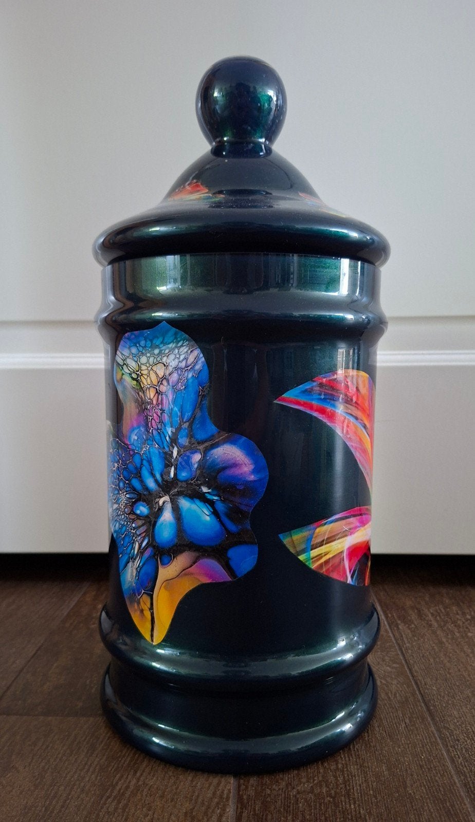 Glazen sierpot, Ophalen, Nieuw