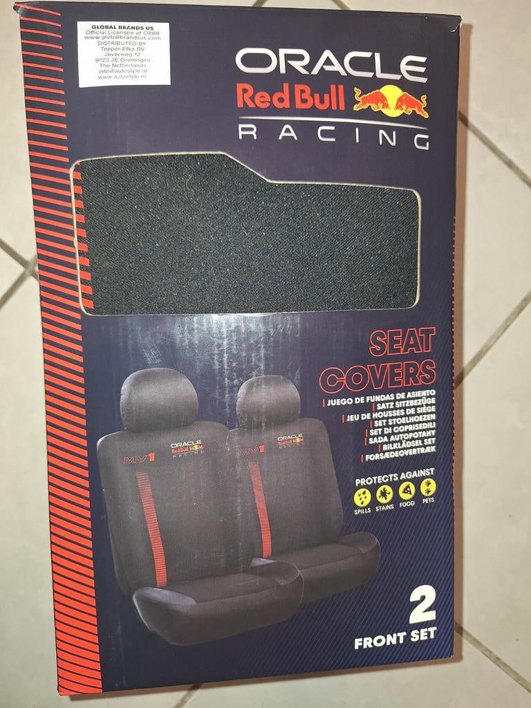Max verstappen stoelhoezen, Auto diversen, Autohoezen, Verzenden, Nieuw