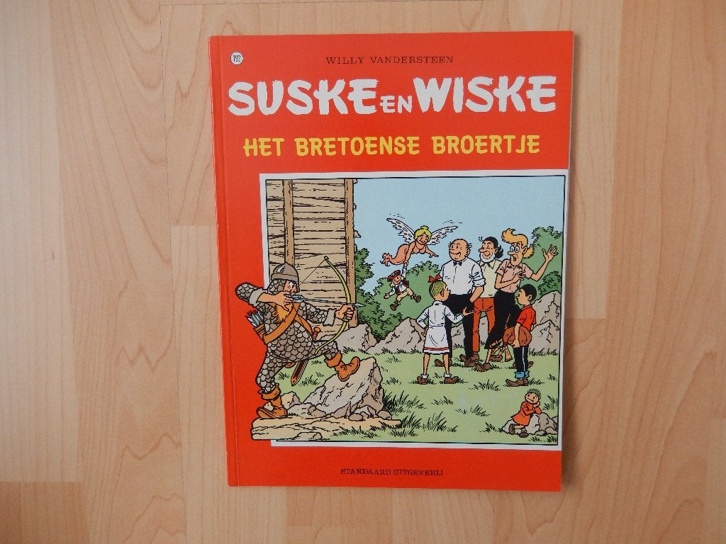 Suske en Wiske – Het Bretoense broertje -1ste druk, W. Vandersteen, Eén stripboek, Ophalen of Verzenden, Zo goed als nieuw