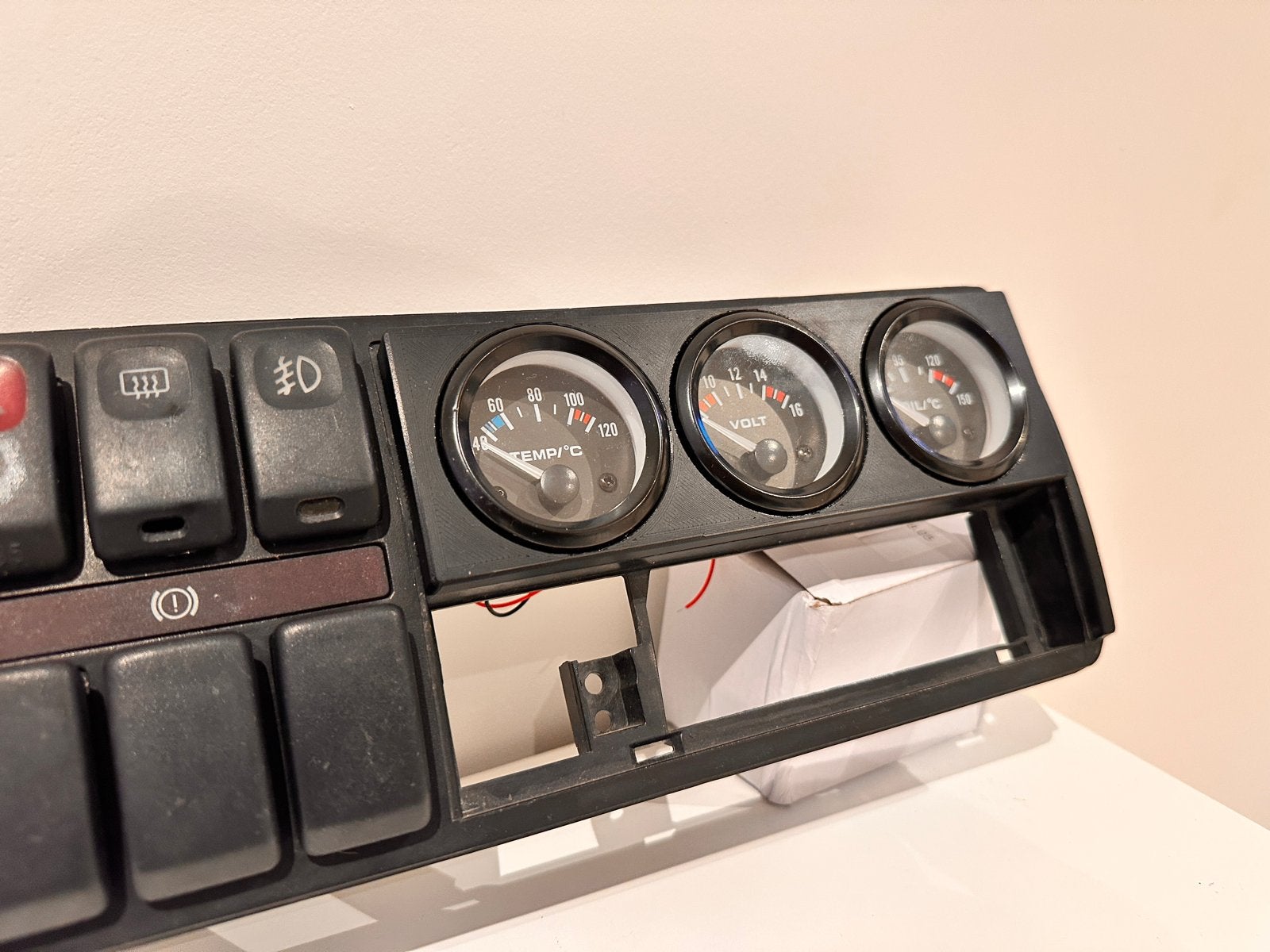 VDO Meter Houder 52mm voor VW Golf/Jetta MK2 (Radio Plek), Auto-onderdelen, Ophalen of Verzenden, Nieuw, Volkswagen