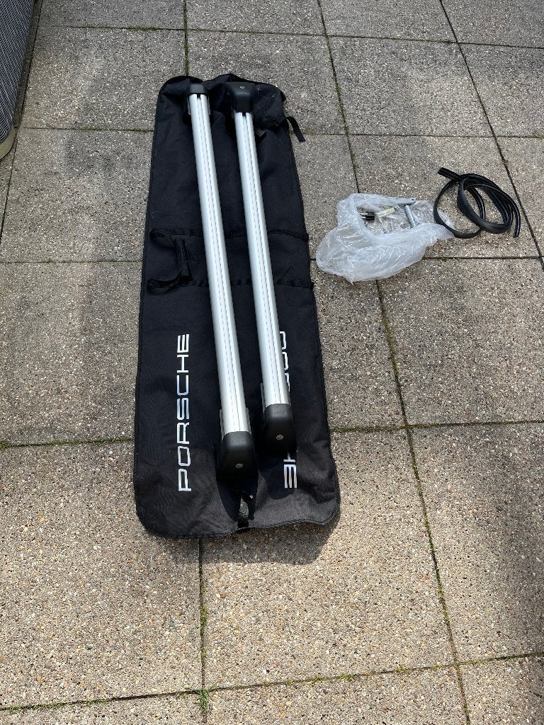 originele porsche dakdragers, Ophalen, Zo goed als nieuw