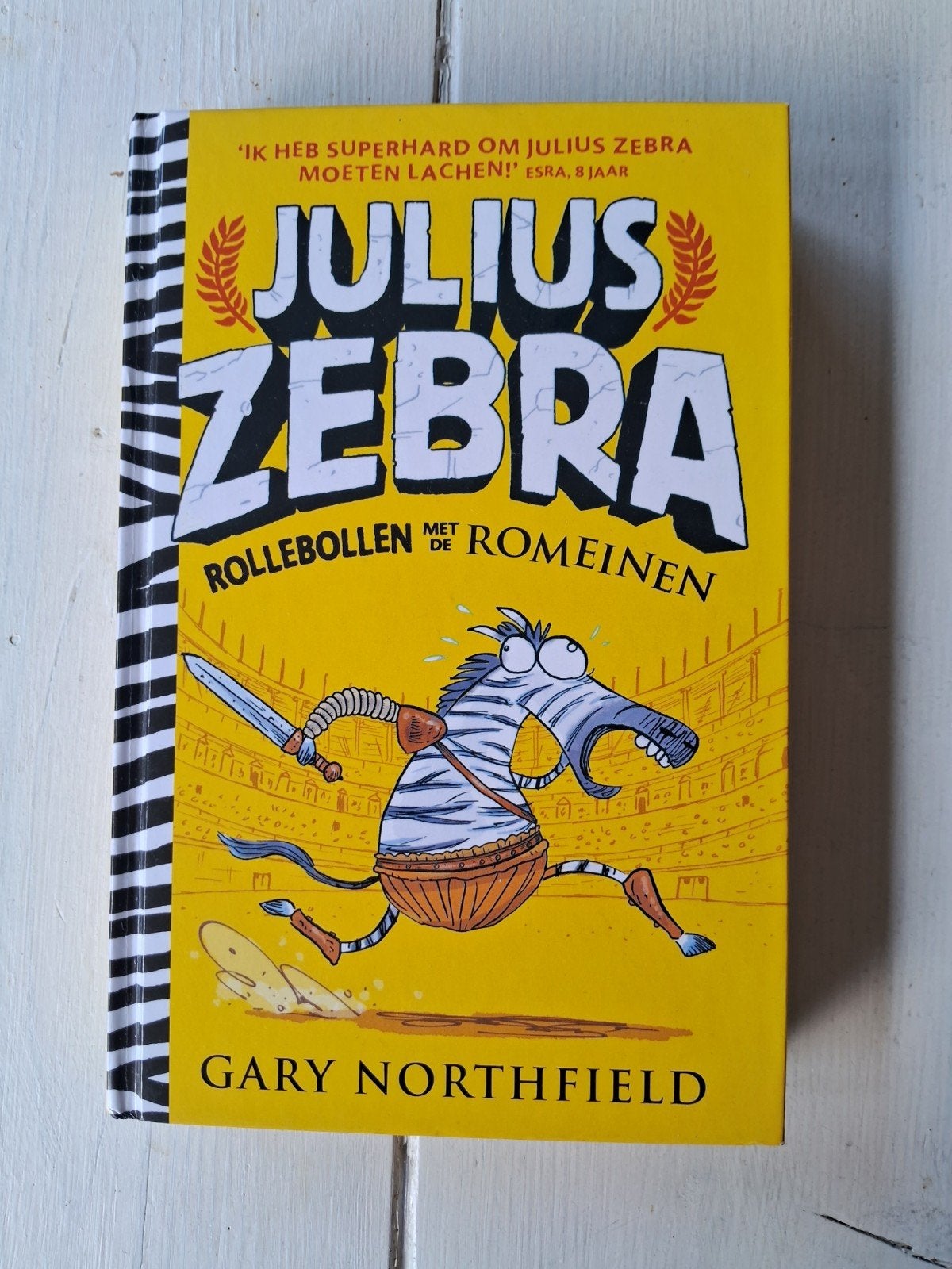 Julius Zebra: Rollebollen met de Romeinen - Gary Northfield, Ophalen of Verzenden, Zo goed als nieuw, Gary Northfield, Fictie algemeen