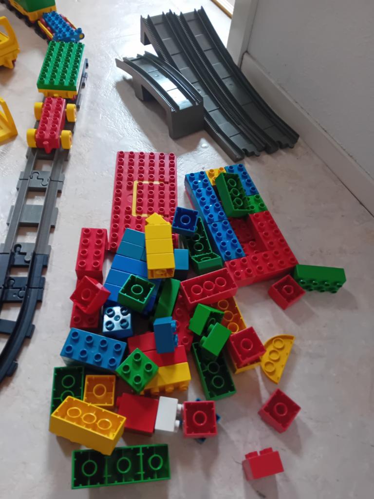 Lego duplo trein, Kinderen en Baby's, Speelgoed | Duplo en Lego, Ophalen, Zo goed als nieuw, Duplo
