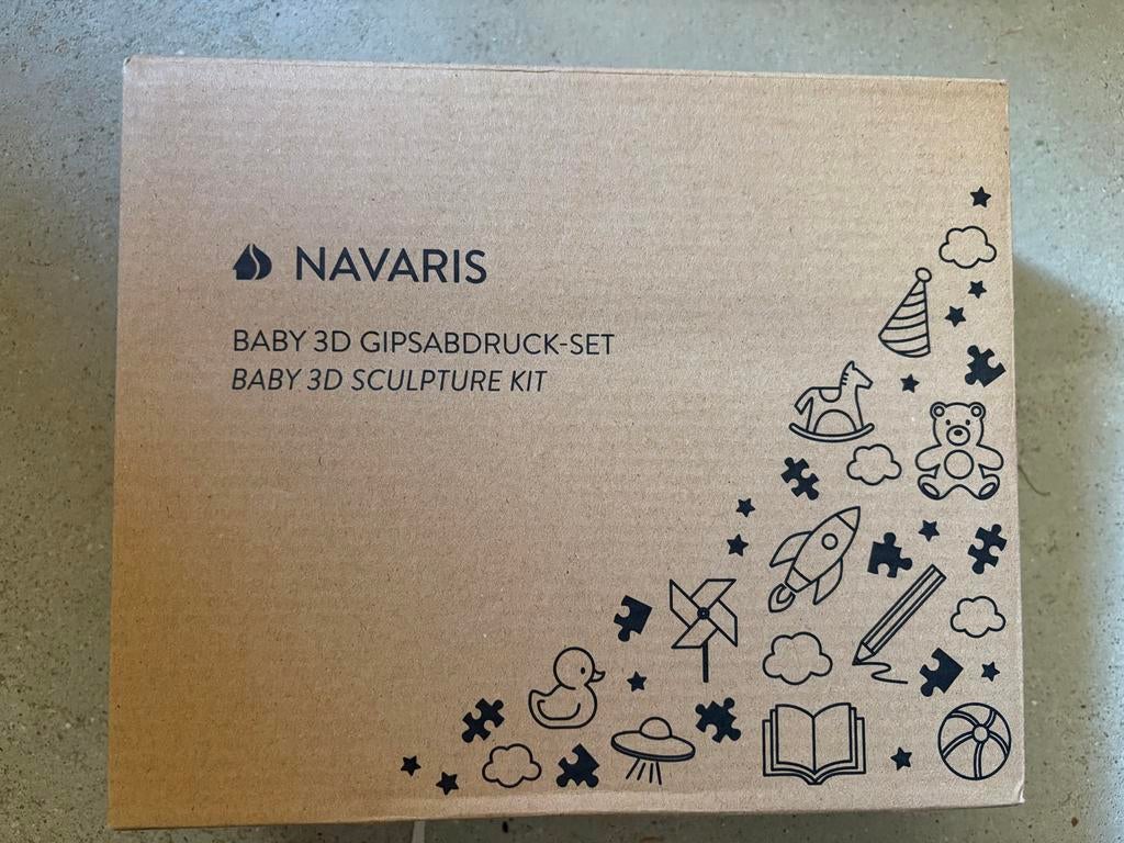 Navaris Baby 3D Gipsafdruk-set, Ophalen of Verzenden, Nieuw