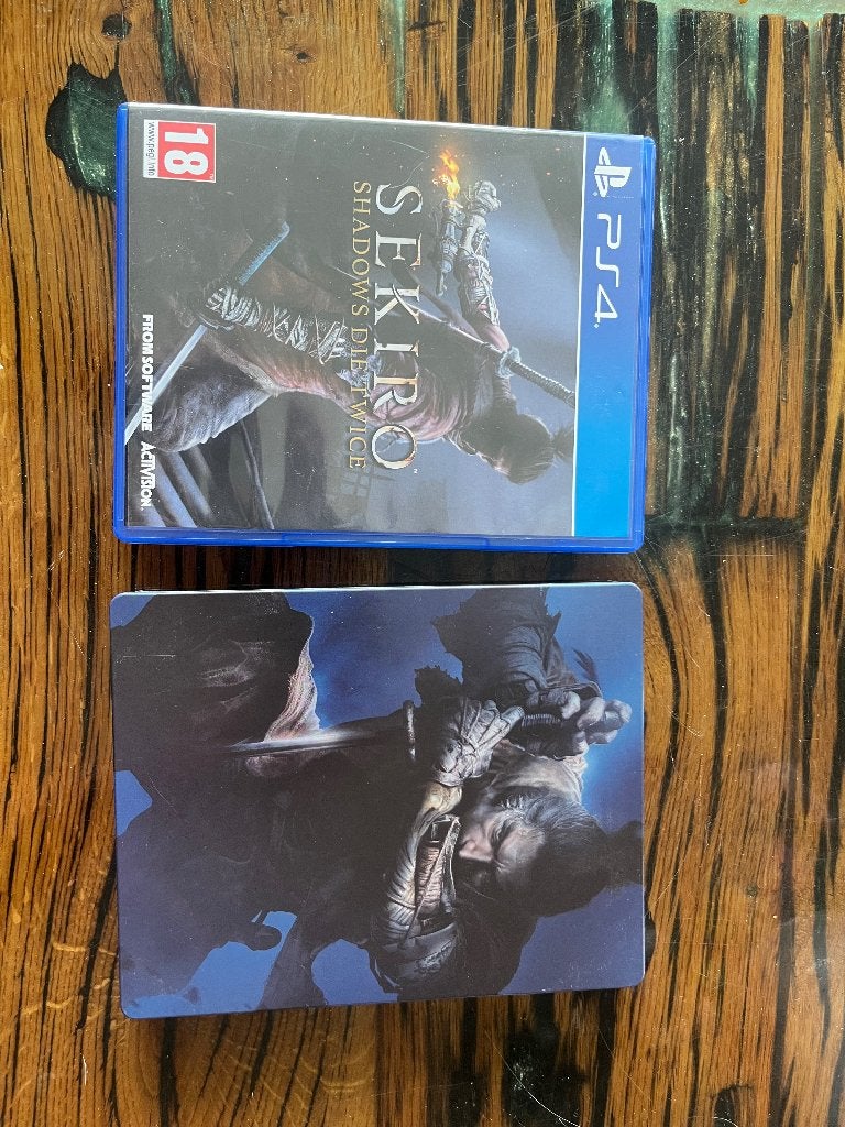 Sekiro (PS4) - Game + Steelbook, Avontuur en Actie, Gebruikt, Vanaf 18 jaar, 1 speler