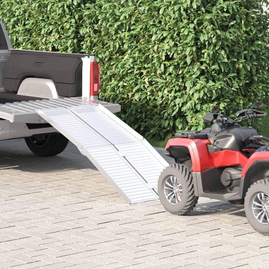 Rolstoeloprijplaat opvouwbaar 152 cm aluminium GRATIS BZRGD!, Verzenden, Nieuw, Nvt, Nvt
