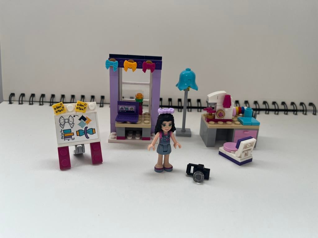 Lego Friends Emma’s Atelier 41115, Lego, Friends, Ophalen of Verzenden, Complete set