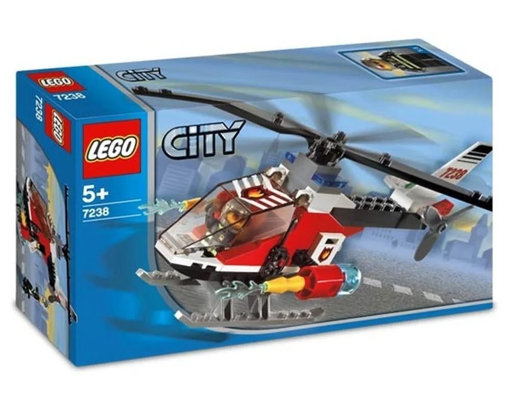 LEGO City 7238 Fire Helicopter, Overige thema's, Verzenden, Lego, Complete set
