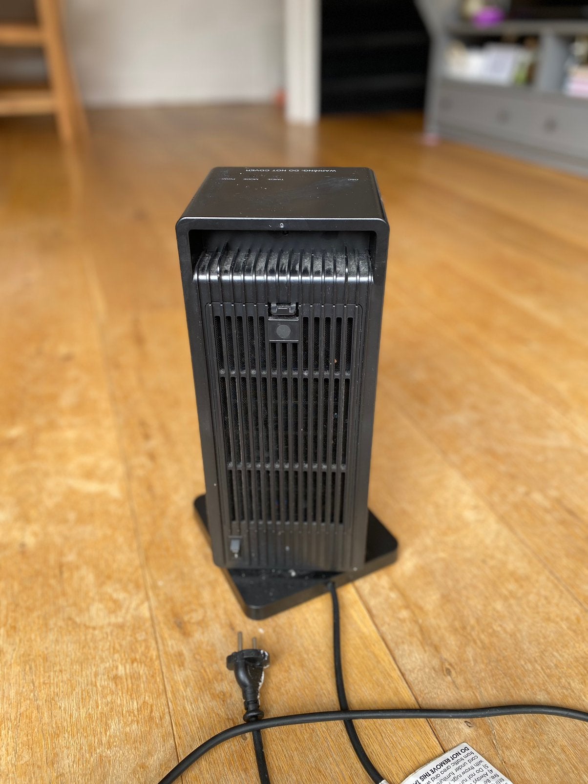 OMISOON Elektrische Kachel – 2000W met Afstandsbediening, Ophalen, Zo goed als nieuw, Luchtreiniger