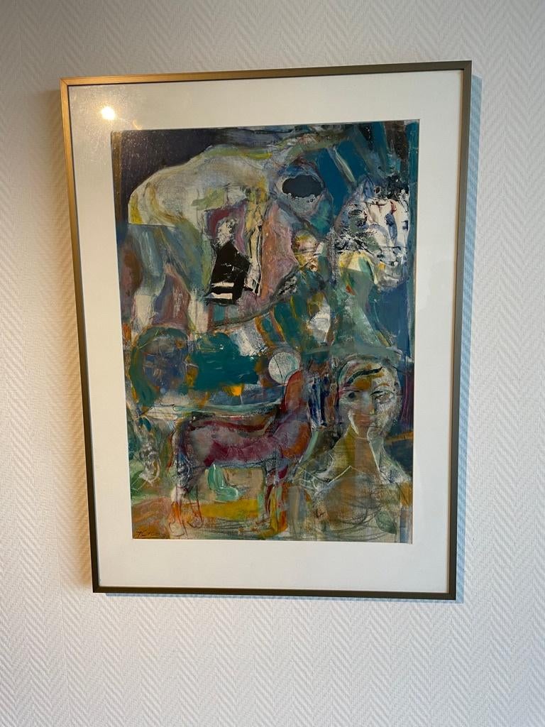 schilderij Jaap Groen, de Piano, Ophalen