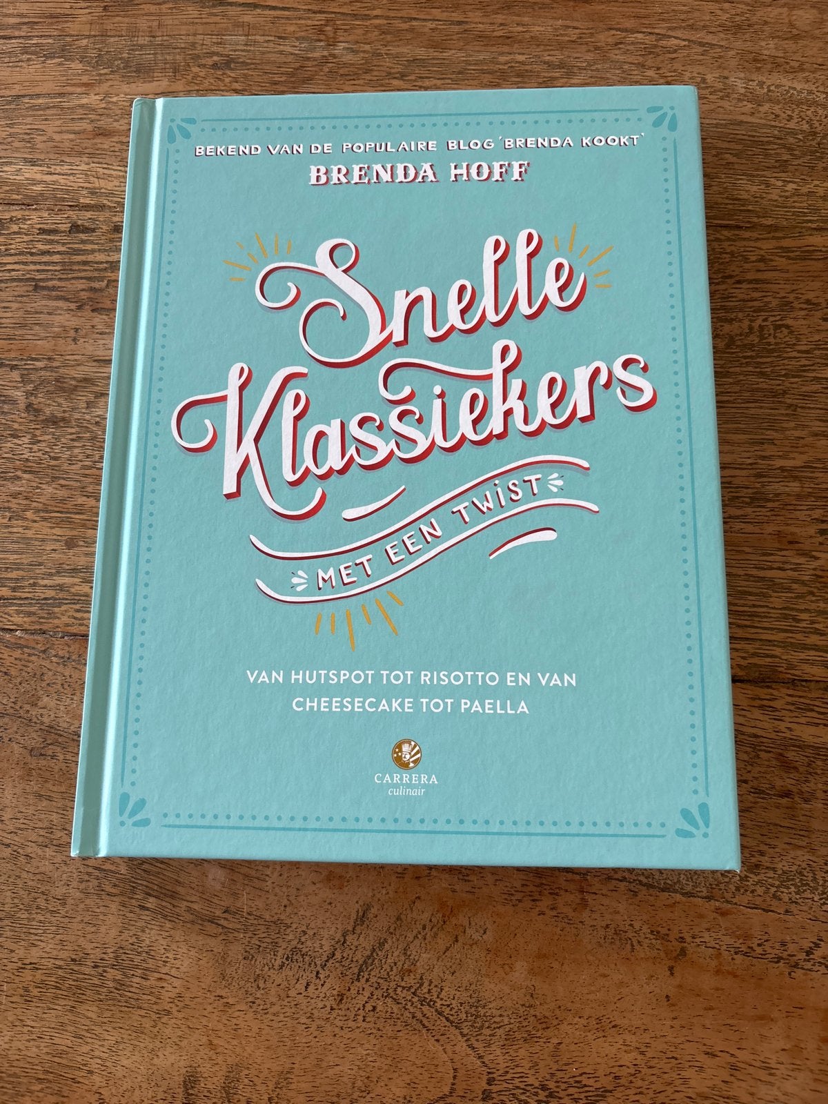 Snelle Klassiekers met een Twist - Brenda Hoff Kookboek, Vegetarisch, Voorgerechten en Soepen, Ophalen of Verzenden, Zo goed als nieuw