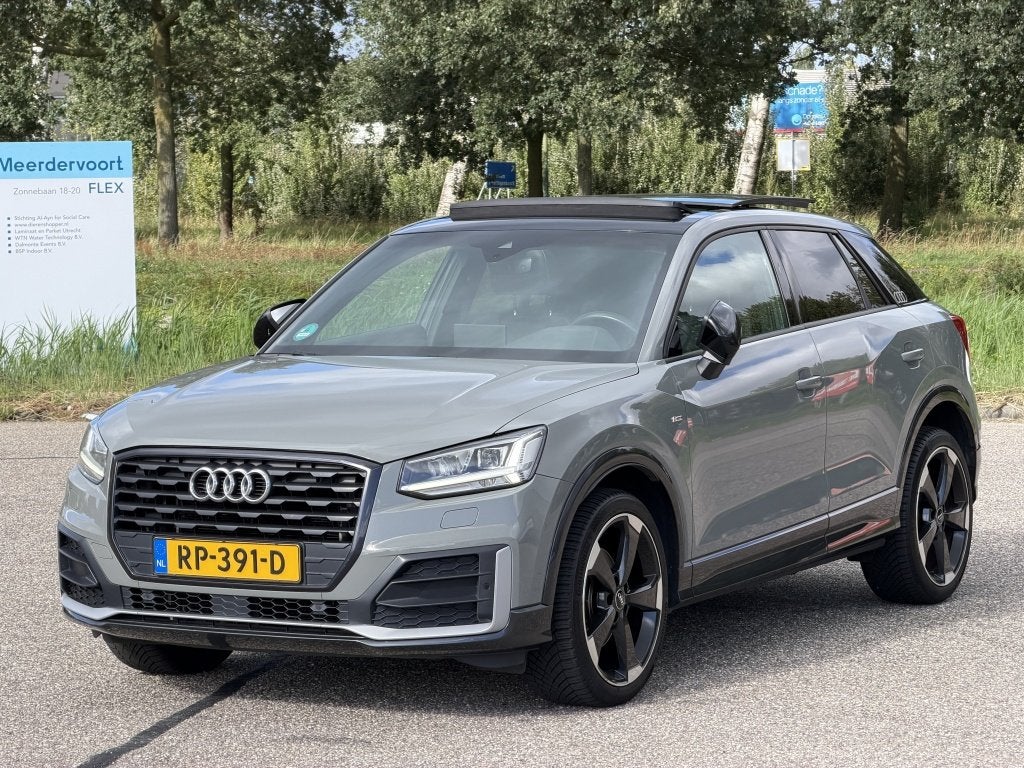 Audi Q2 1.4 TFSI S-Line Edition #1 Pano B&O Virtual ACC Sfee, Auto's, Automaat, Dealer onderhouden, Gebruikt, 4 cilinders