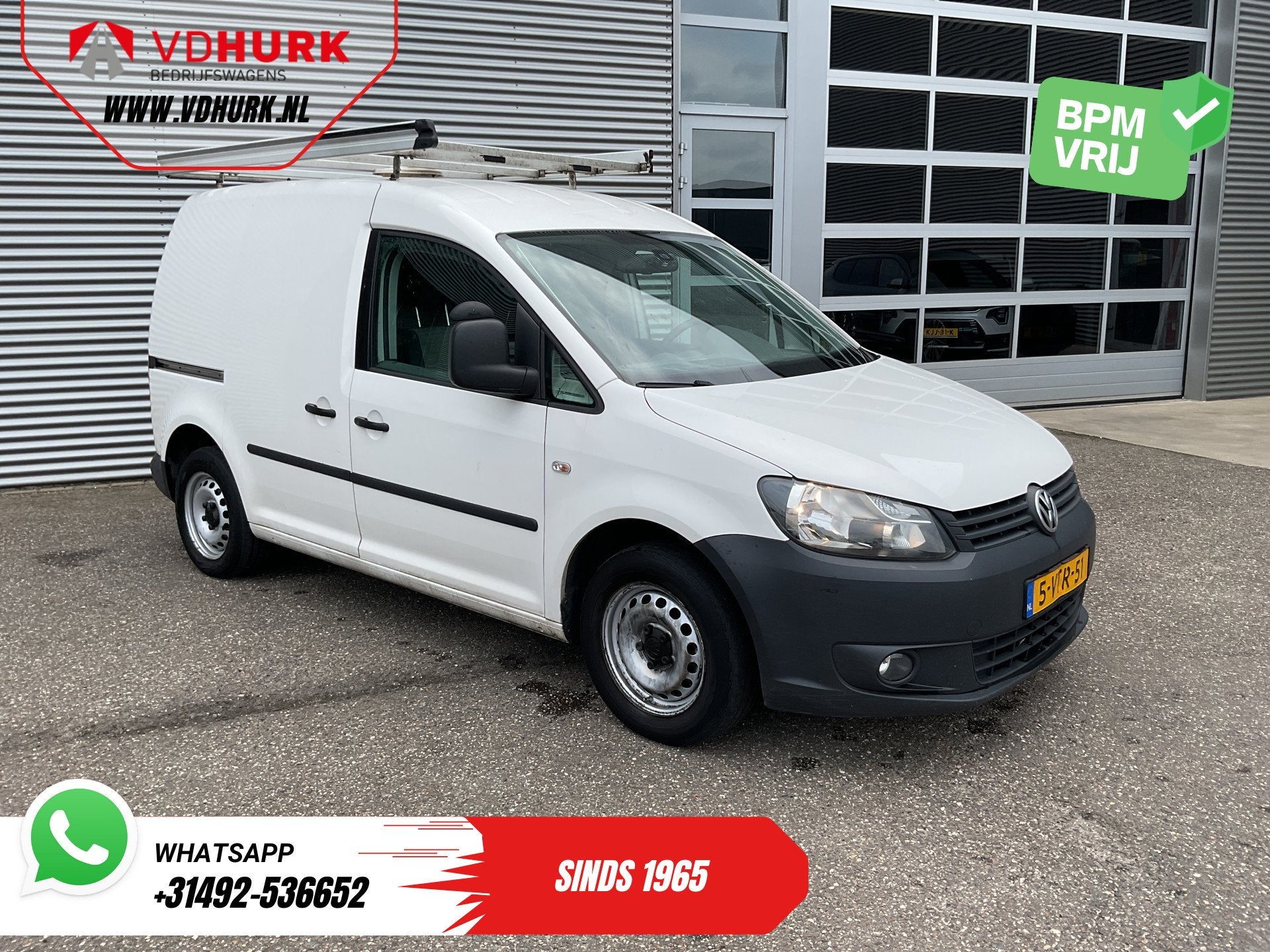 Volkswagen Caddy 2.0 BENZINE/CNG MARGE Airco/ Cruise/ Imperi, Voorwielaandrijving, Euro 5, Stof, 4 cilinders
