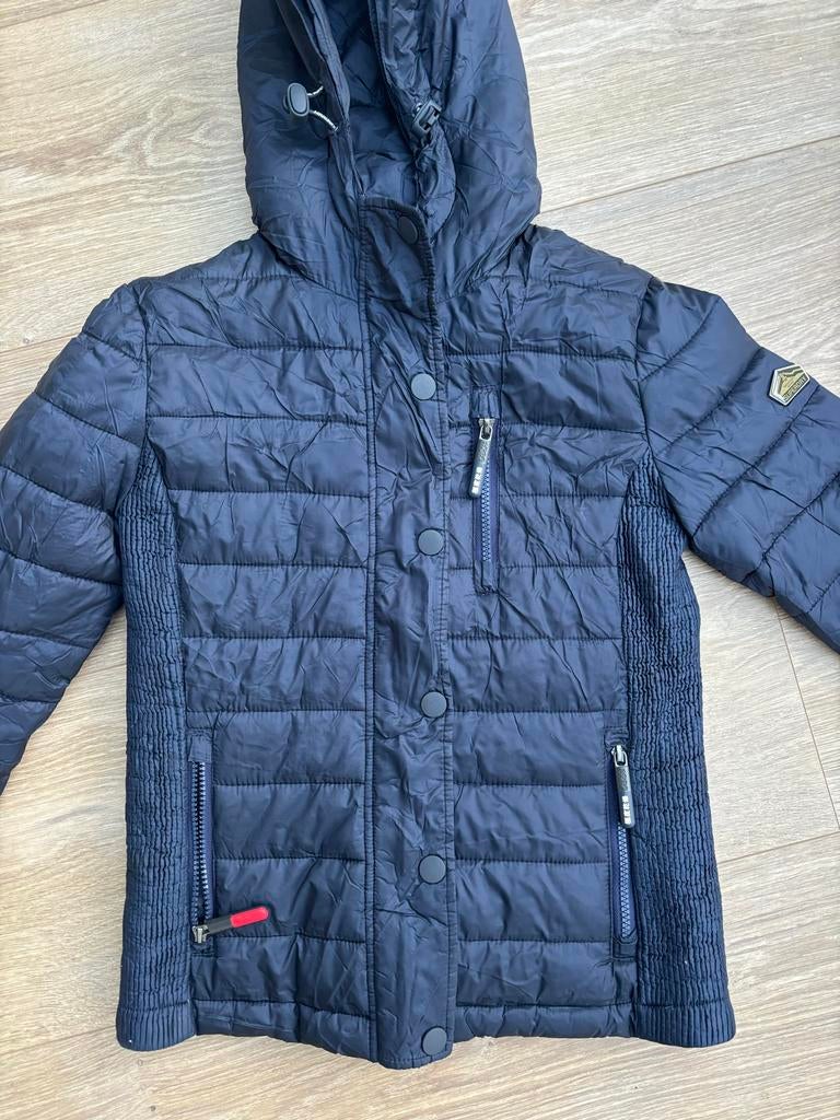 Superdry tussenjas maat S, Ophalen of Verzenden, Zo goed als nieuw, Maat 36 (S), Blauw