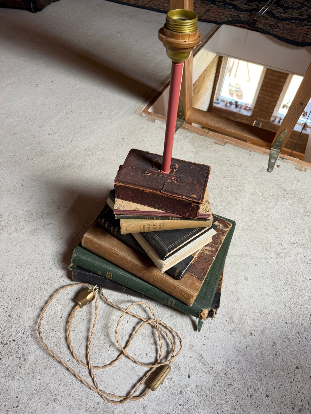 Bijzondere lamp, Ophalen