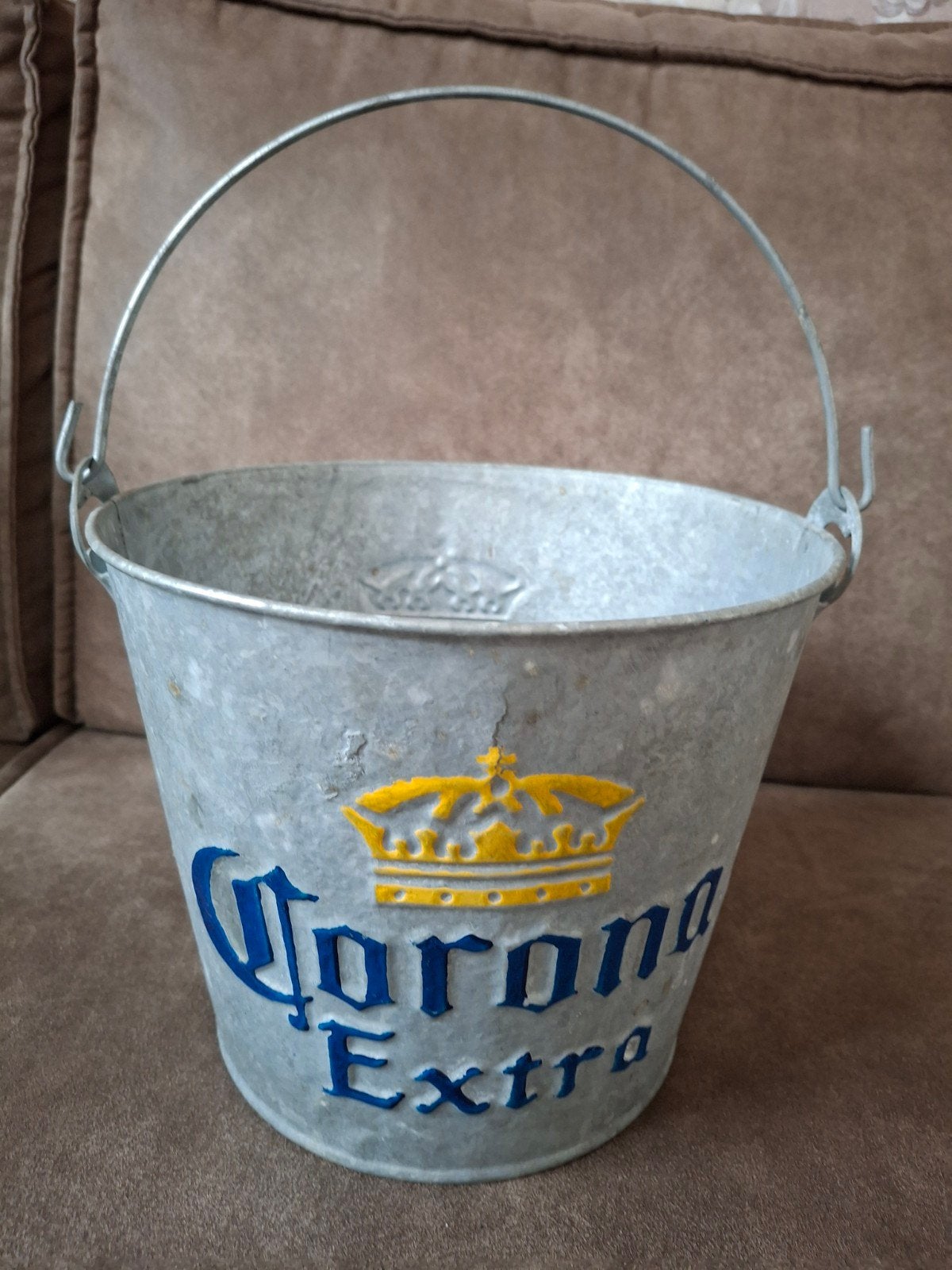 Mooie Corona Extra bieremmer / ijsemmer / emmer, Ophalen of Verzenden, Gebruikt