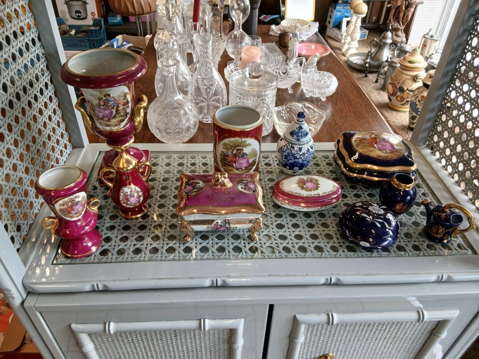 Diverse Limoges porselein., Antiek en Kunst, Ophalen