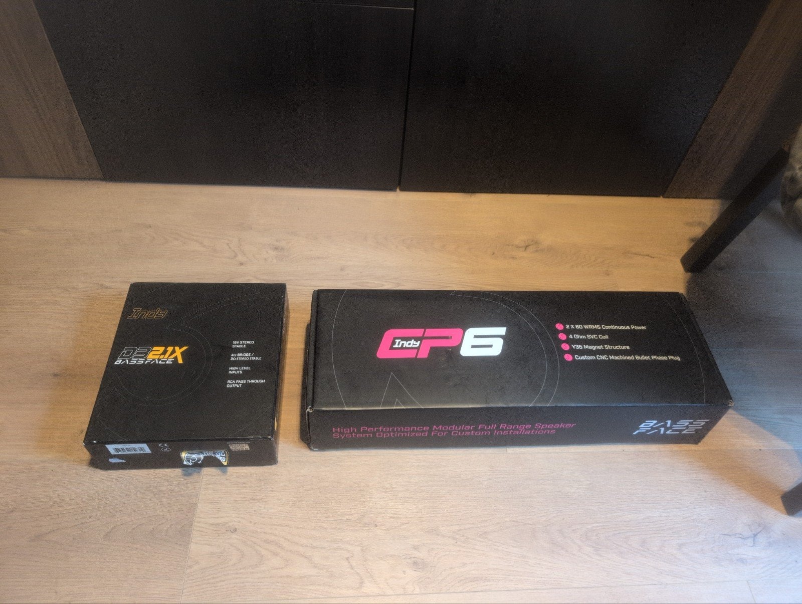 Bass Face Indy GP6 speakerset en DBX versterker, Overige merken, Overige typen, Nieuw, Ophalen of Verzenden
