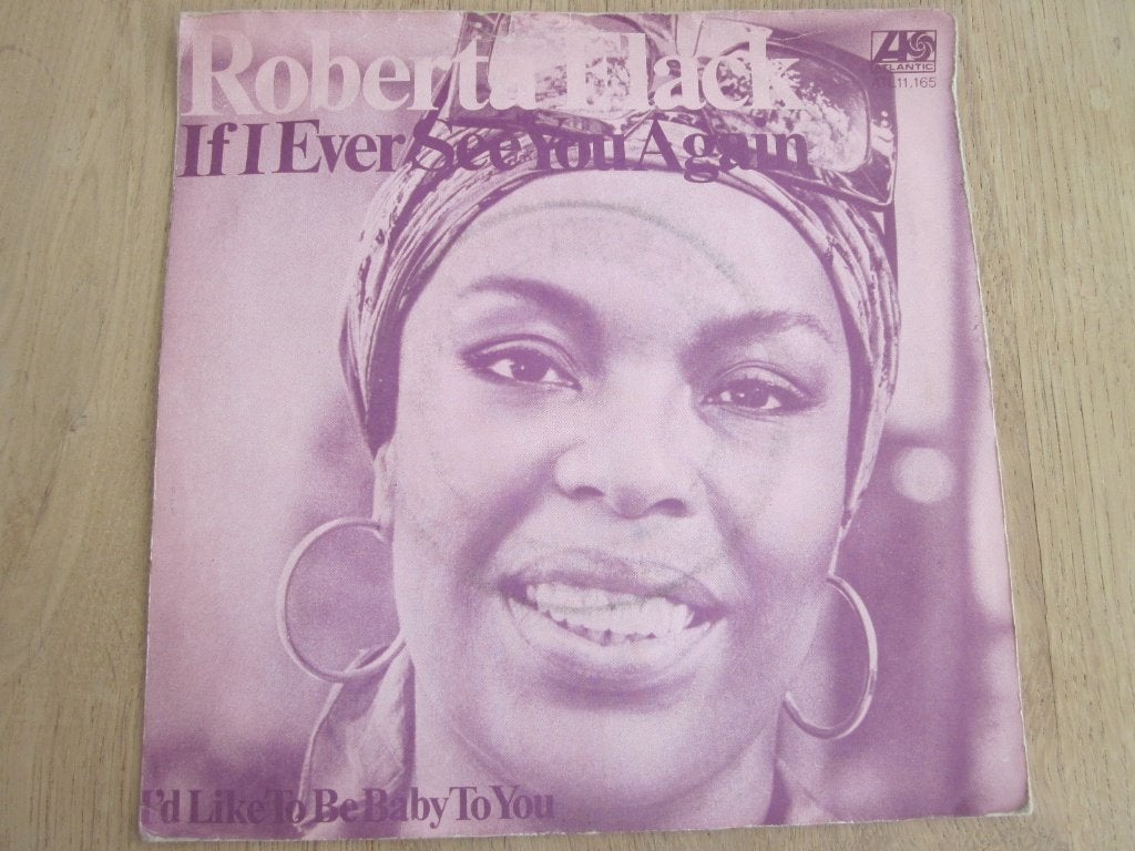 Roberta Flack - If I ever see you again, Verzenden, 7 inch, Zo goed als nieuw, Pop