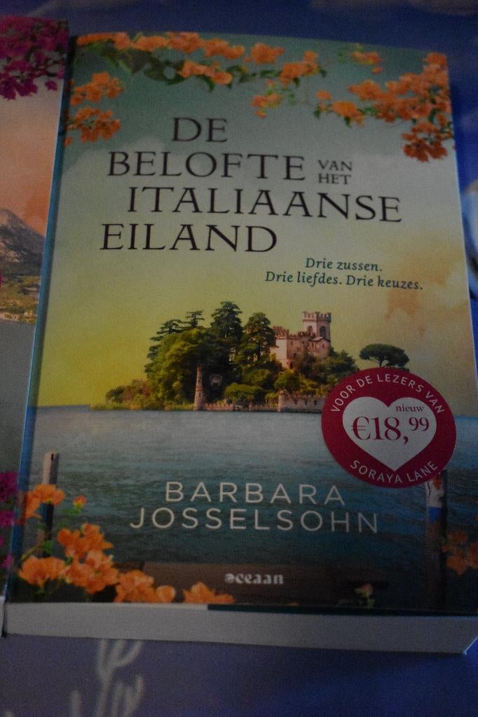 boek van Barbara Josselsohn/de belofte van het Italiaanse ei, Ophalen of Verzenden, Zo goed als nieuw, Barbara Josselsohn