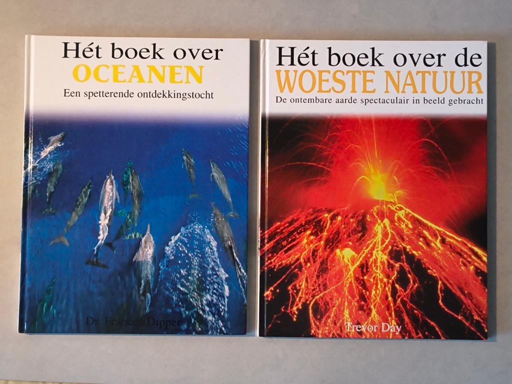 Hét boek over Oceanen & Woeste Natuur - 2 boeken, Boeken, Ophalen of Verzenden, Natuur algemeen