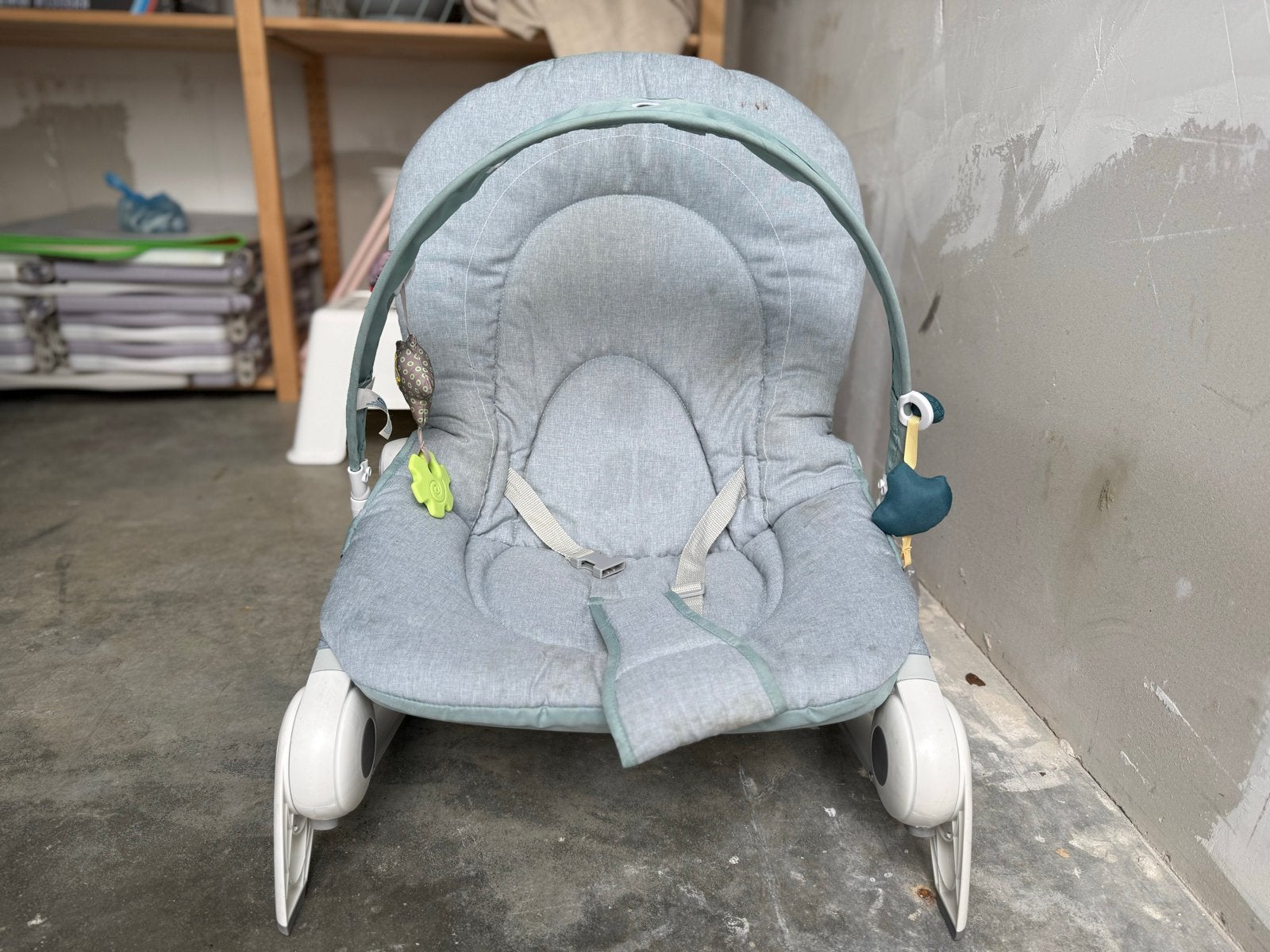 Comfortabele Baby Wipstoel met Speelboog, Ophalen, Gebruikt