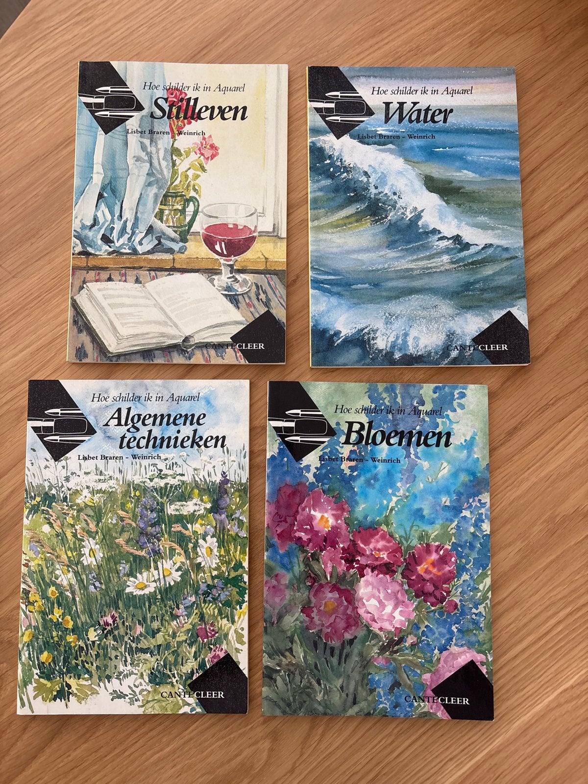 4x Hoe schilder ik in Aquarel - Lisbet Braren-Weinrich, Ophalen of Verzenden, Gelezen, Overige onderwerpen