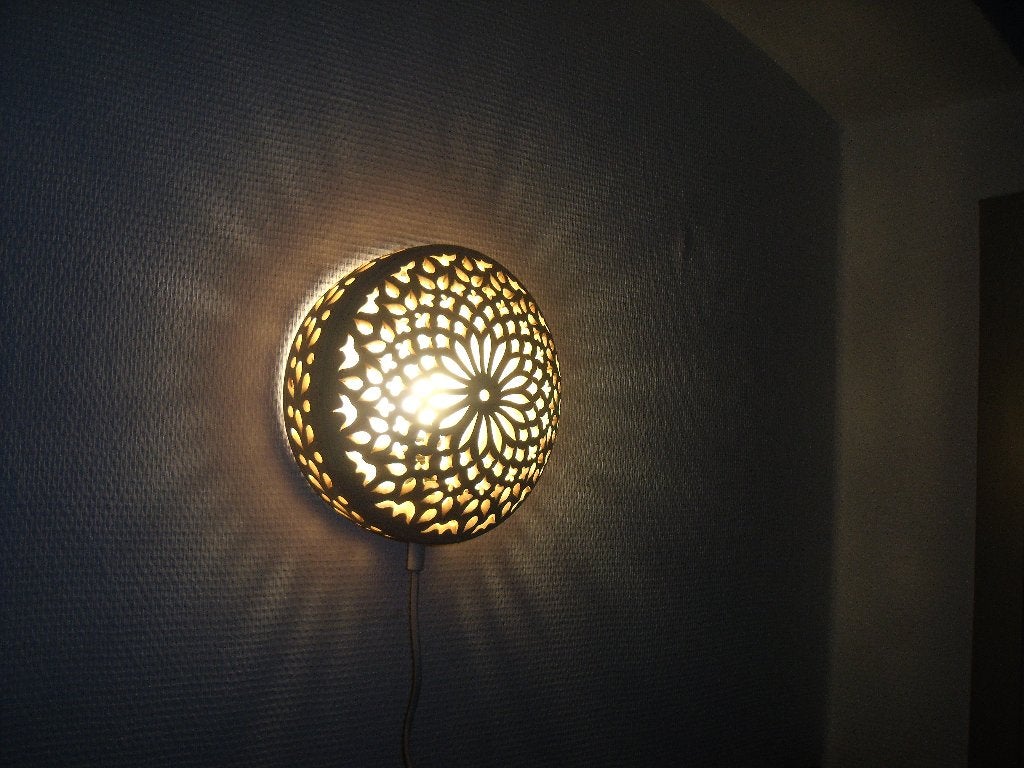 aardewerk wandlamp exclusief, Huis en Inrichting, Ophalen of Verzenden, Zo goed als nieuw, Kunststof