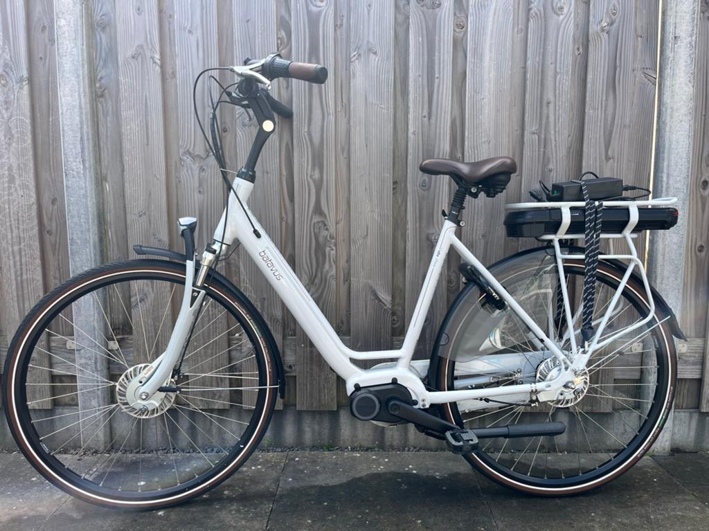 Elektrische fiets Batavus wayz ego middenmoter, Fietsen en Brommers, Elektrische fietsen, Zo goed als nieuw, Batavus, 51 tot 55 cm