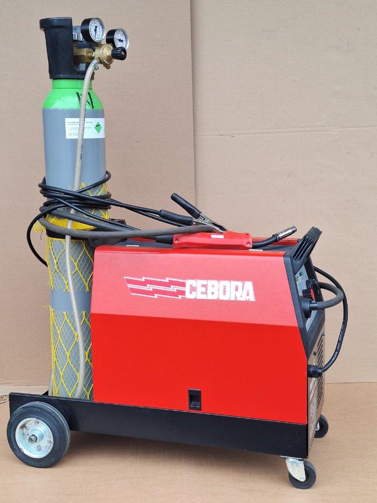Cebora bravo 155 combi mig / mag lasapparaat zeer compleet., Ophalen, Zo goed als nieuw, 150 tot 250 ampère, Co2