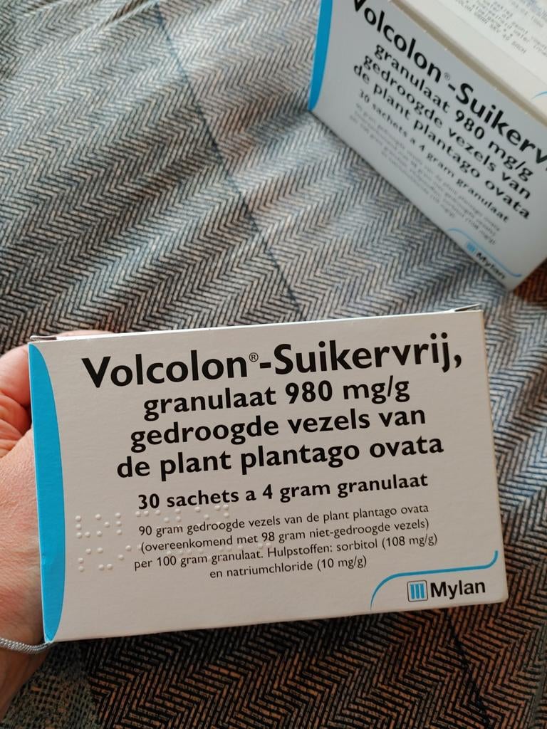 Volcolon Suikervrij - 30 zakjes granulaat, Ophalen of Verzenden, Nieuw, Poeder of Drank