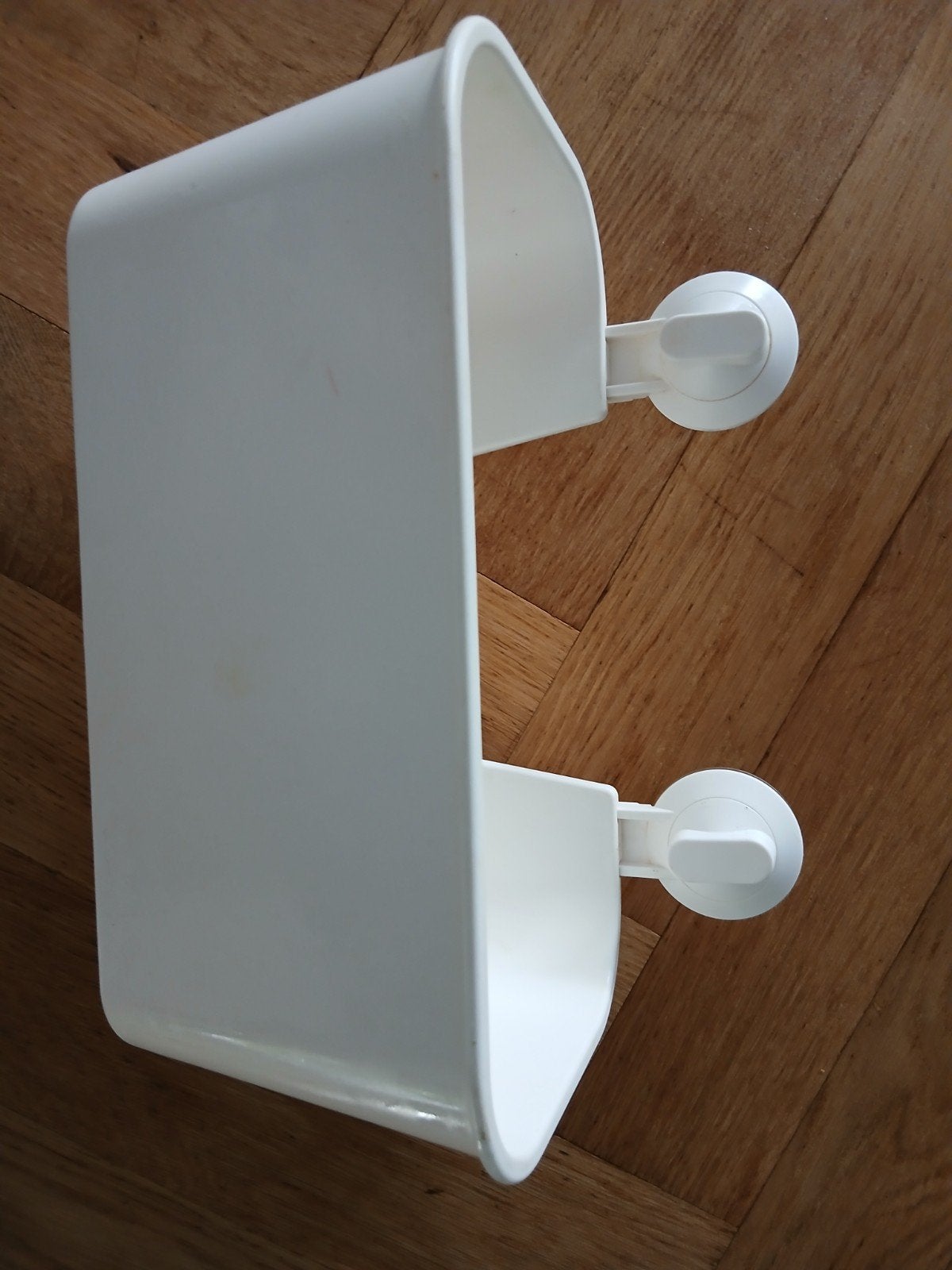 IKEA Tisken bakje handig met zuignappen, wit, Nieuw, Kunststof, Ophalen of Verzenden, Modern
