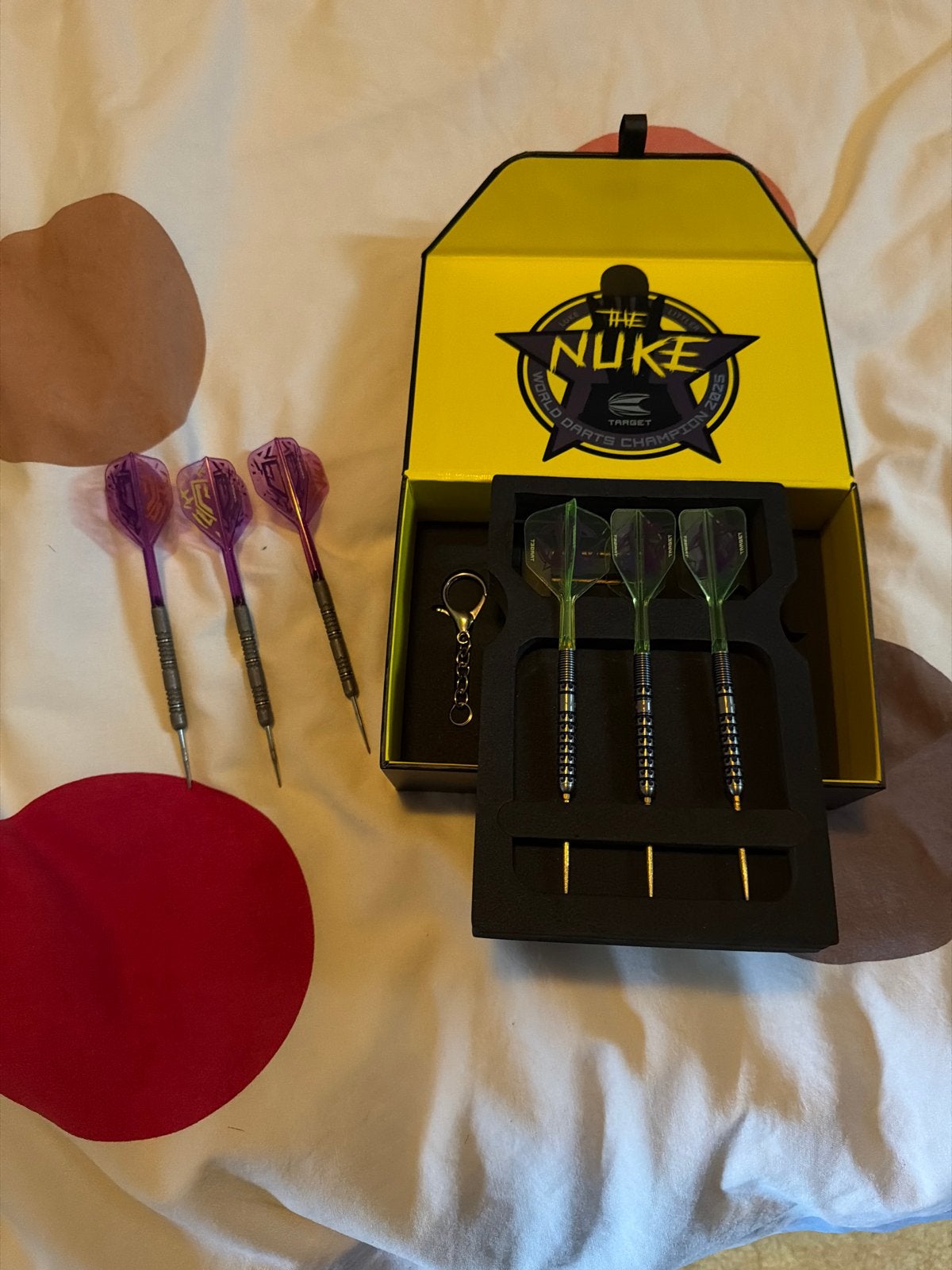 Target Darts The Nuke - Nieuw in doos, Ophalen, Nieuw, Pijlen